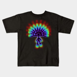 Alien Rainbow Aura Kids T-Shirt